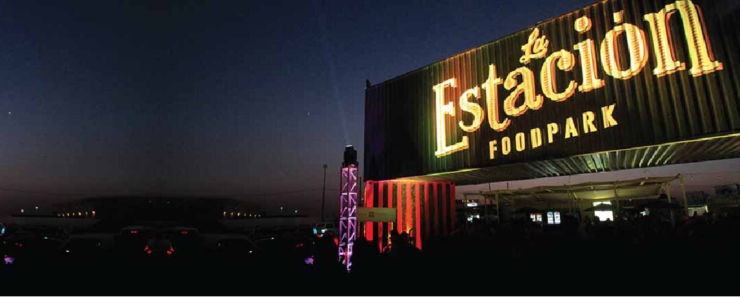 La Estación, el food park construido con contenedores.